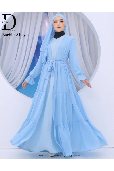 PRE ORDER BARBIE ABAYAA  - PASTEL BLUE PRE ORDER BARBIE ABAYAA  - PASTEL BLUE